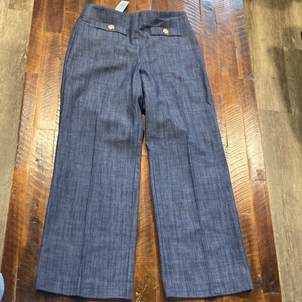 Women's Wide-Leg Dress Pants in Navy